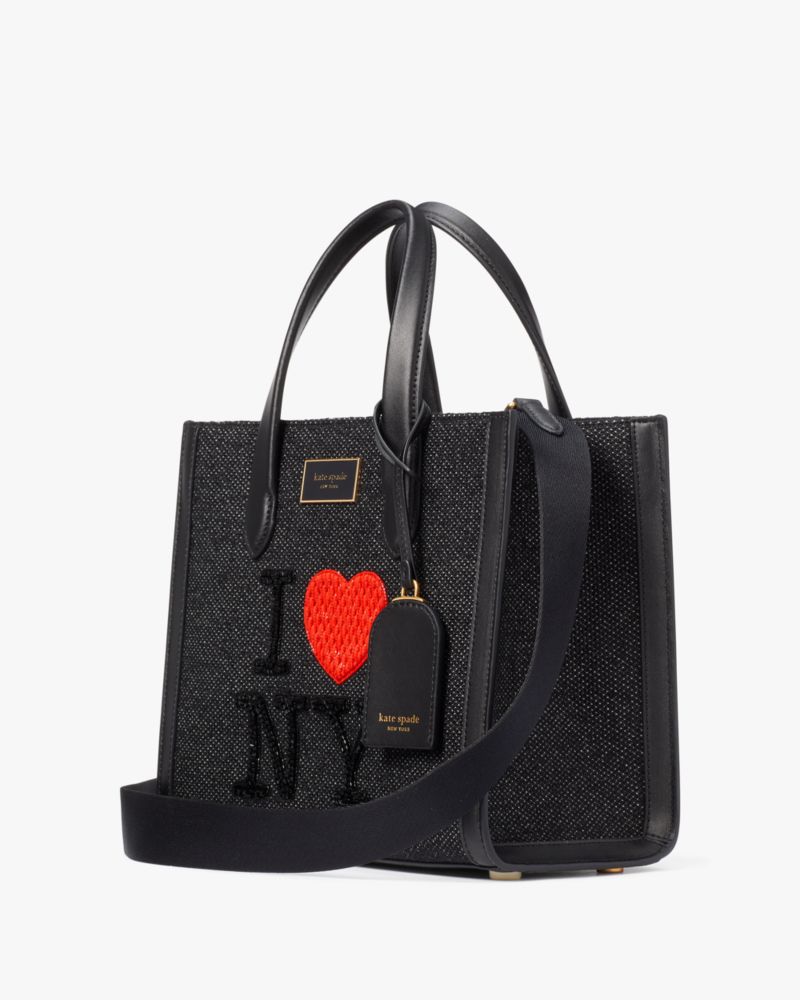 I Love NY X Kate Spade New York Embellished Manhattan Small Tote