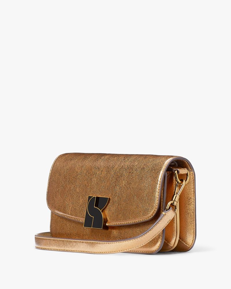 Dakota Metallic Small Crossbody