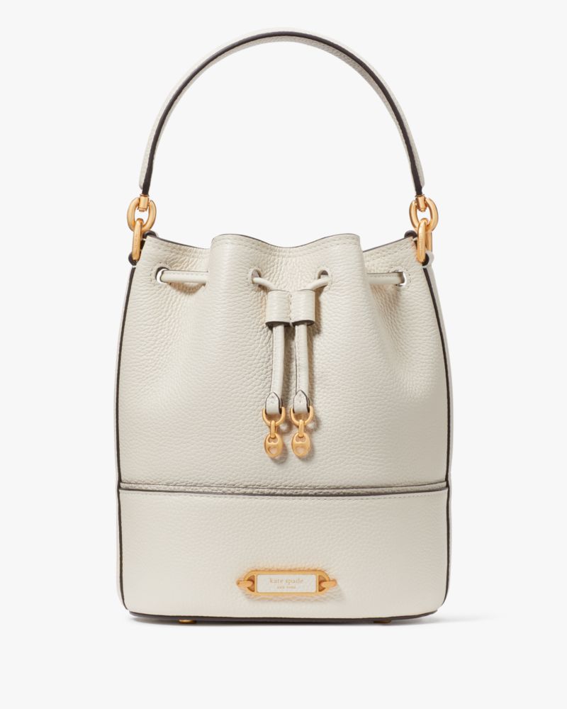 Kate Spade,Gramercy Small Bucket Bag,Halo White