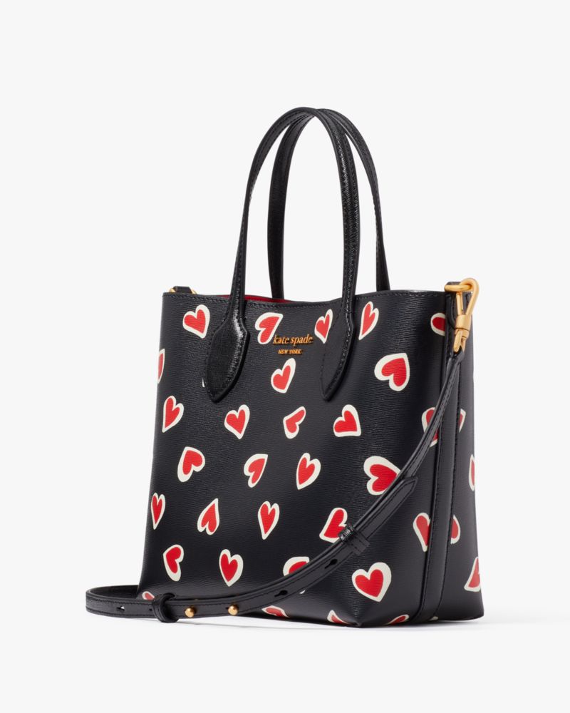 Kate Spade Bleecker Stencil Hearts Medium Crossbody Tote. 4