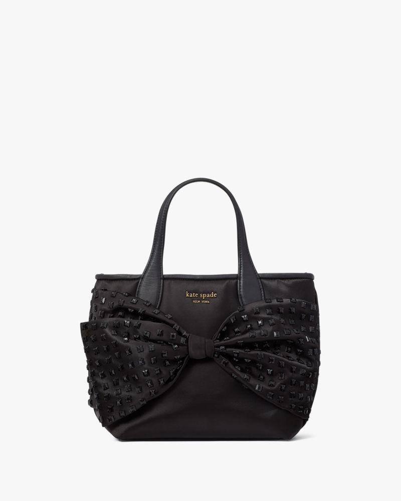 Kate Spade On Purpose Embellished Satin Bow Tote