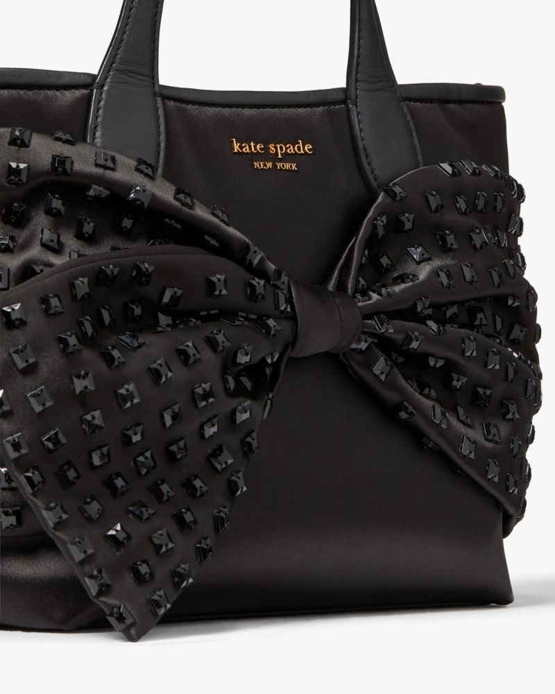 On Purpose Embellished Satin Bow Tote Kate Spade FR