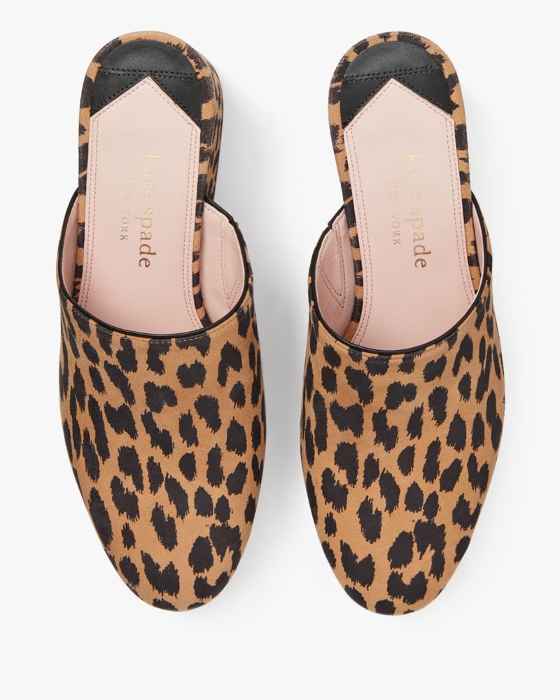 Kate Spade,Amelia Clogs,Casual,Modern Leopard