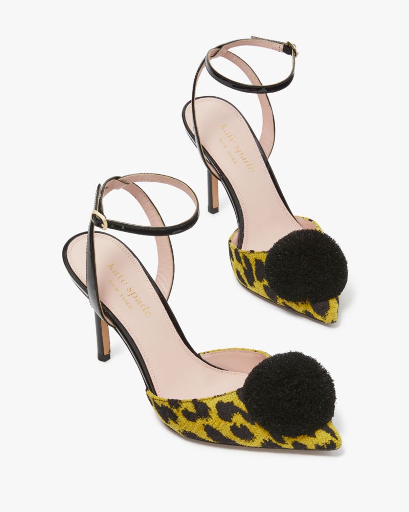 Kate spade leopard pumps hotsell