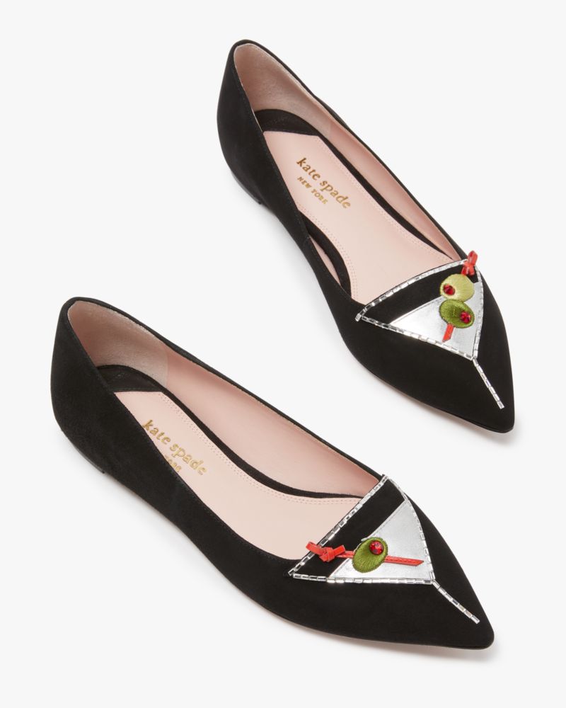 Kate Spade,Make It A Double Loafers,Casual,Black