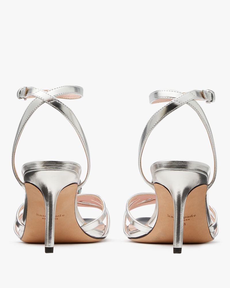Kate Spade,レッツ ダンス サンダル,シルバー