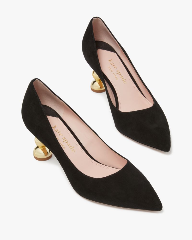 Kate Spade,Charmer Pumps,Evening,Black