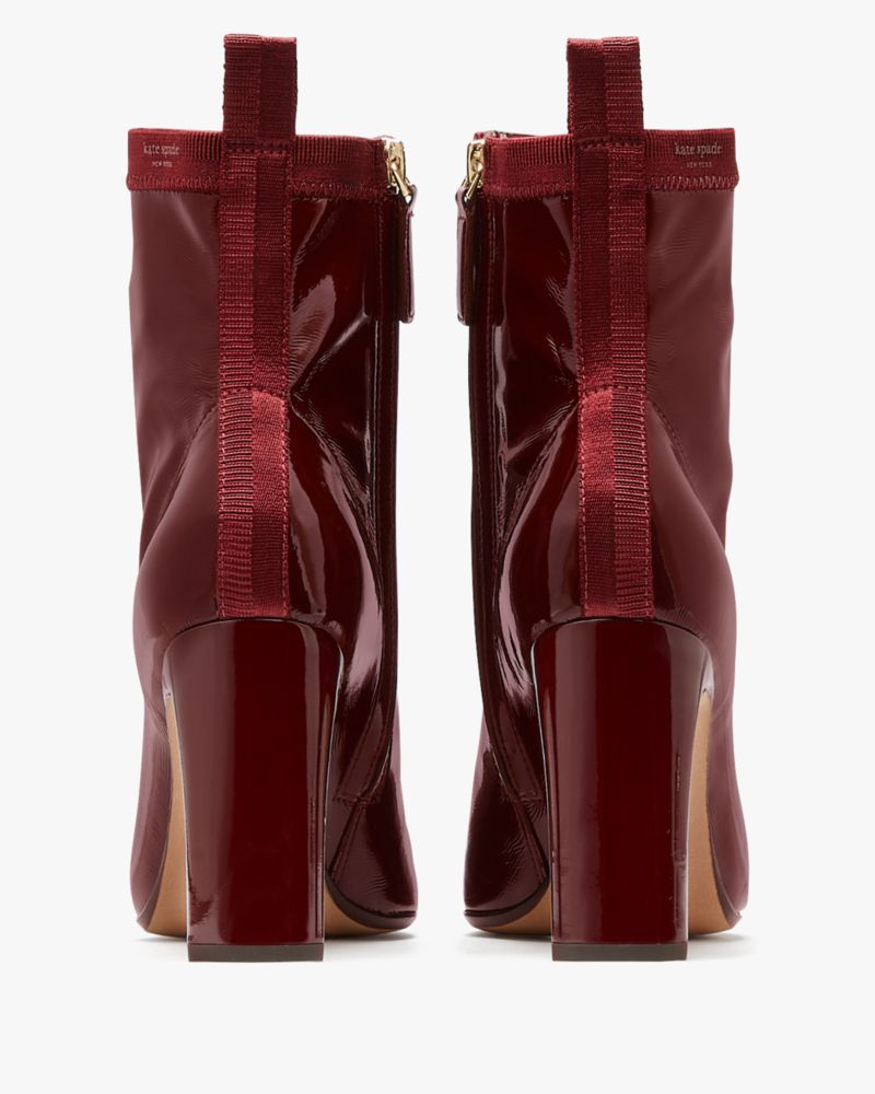 Kate Spade,Down Under Booties,Maroon