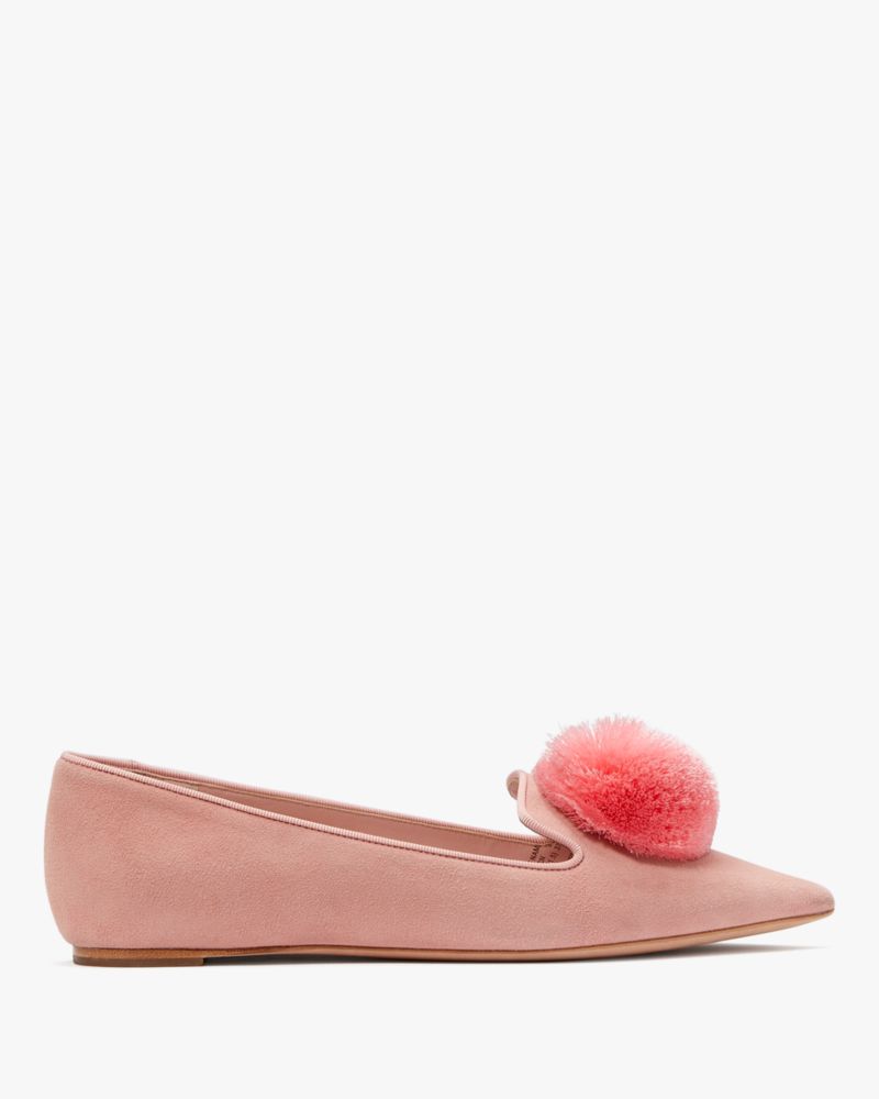 Kate Spade,Amour Pom Flats,Casual,Dancer Pink