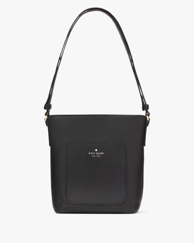 Kate spade deals black bucket bag