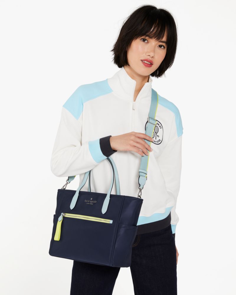 Kate Spade,チェルシー カラーブロック ミディアム サッチェル,バッグ,ブレザーブルーマルチ