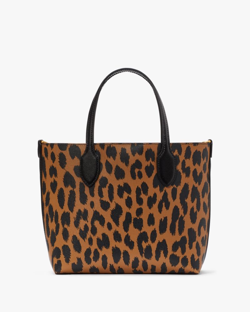 Black kate spade discount tote with leopard lining