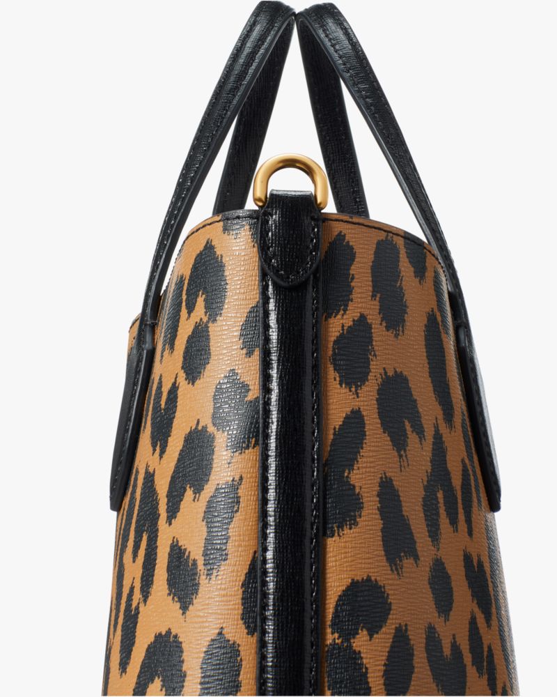 Kate Spade Leopard Print Backpack in Brown