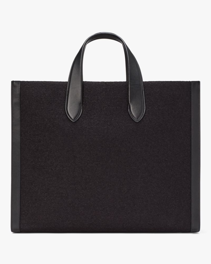 Kate Spade Large Manhattan Museum Tote Bag - Black