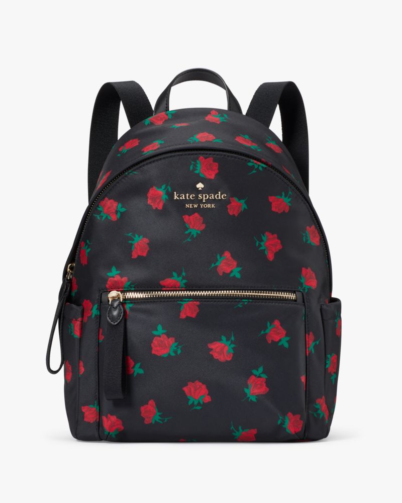 Chelsea Rose Toss Medium Backpack Bundle | Kate Spade Outlet