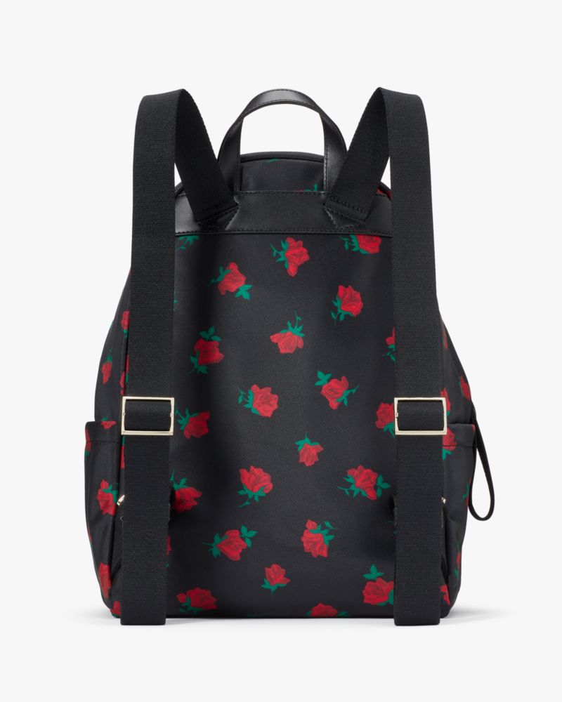 Chelsea Rose Toss Printed Medium Backpack Kate Spade Outlet