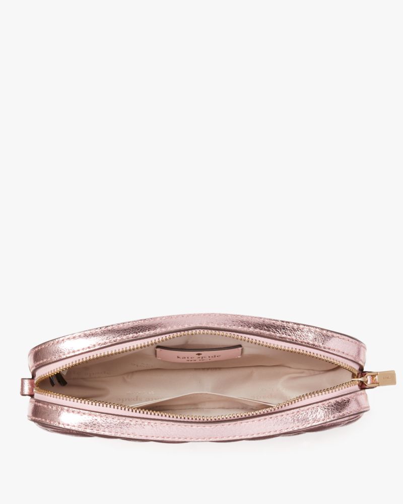 Kate Spade,Glimmer Quilted Metallic Boxed Crossbody Set,