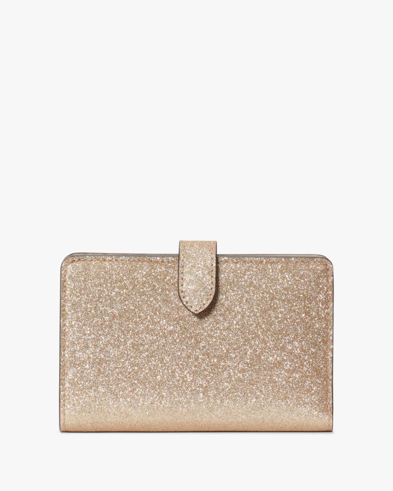 Kate spade joeley glitter wallet new arrivals