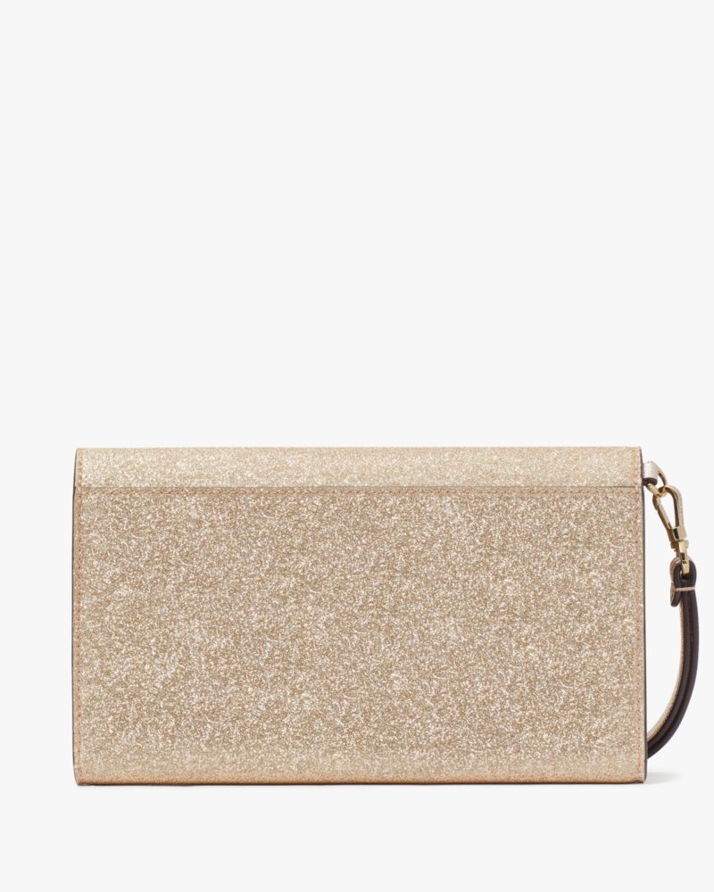 Kate spade hot sale glitter wristlet