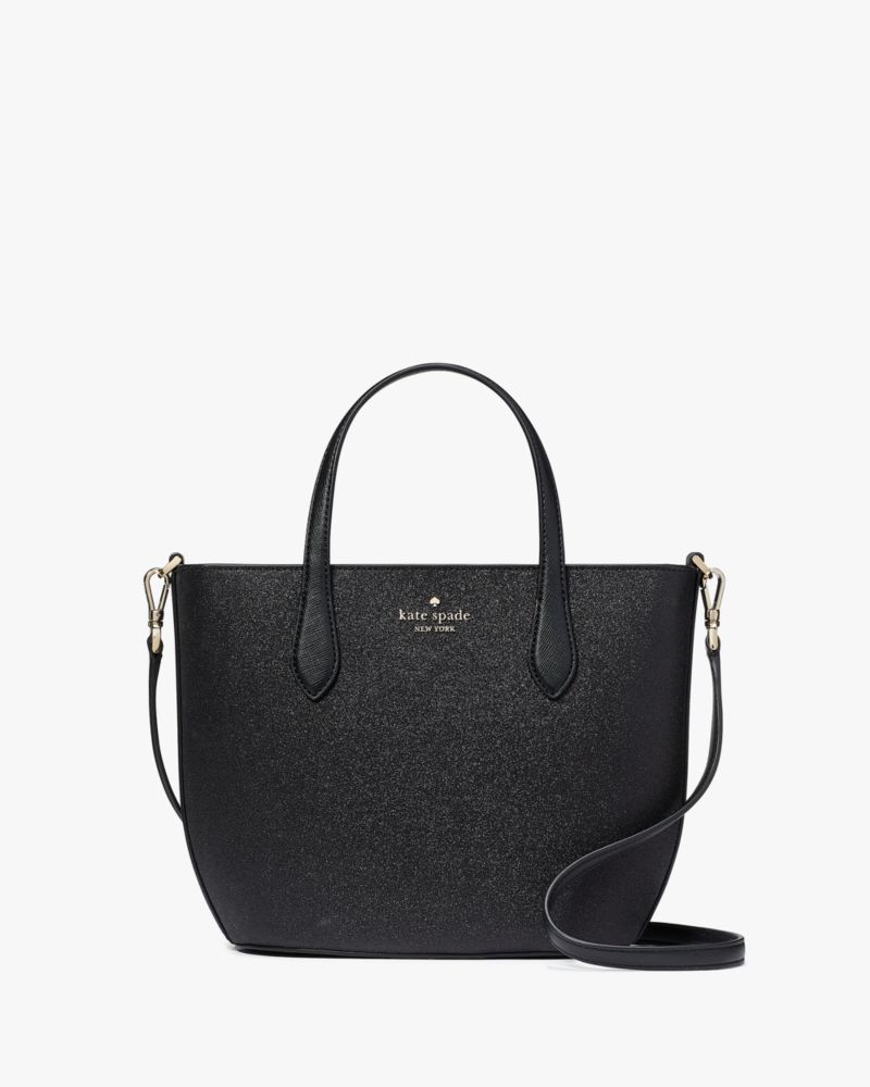 Kate Spade,Glimmer Satchel,Black