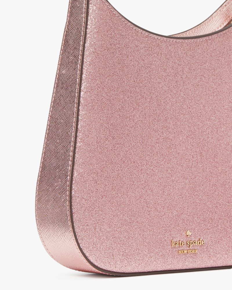 Kate spade purse pink with online glitter