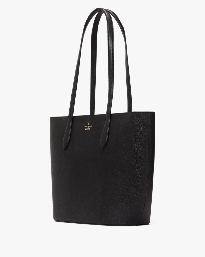 Kate Spade,Glimmer Tote,Black