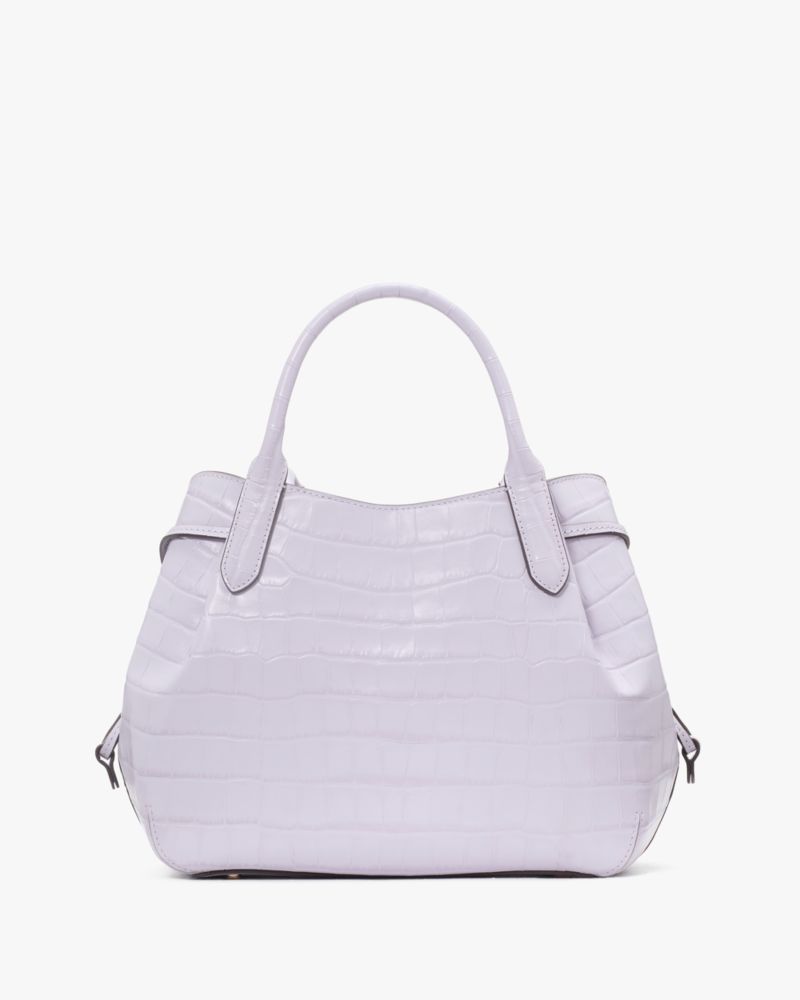 Kate Spade,Dumpling Croc Embossed Small Satchel,
