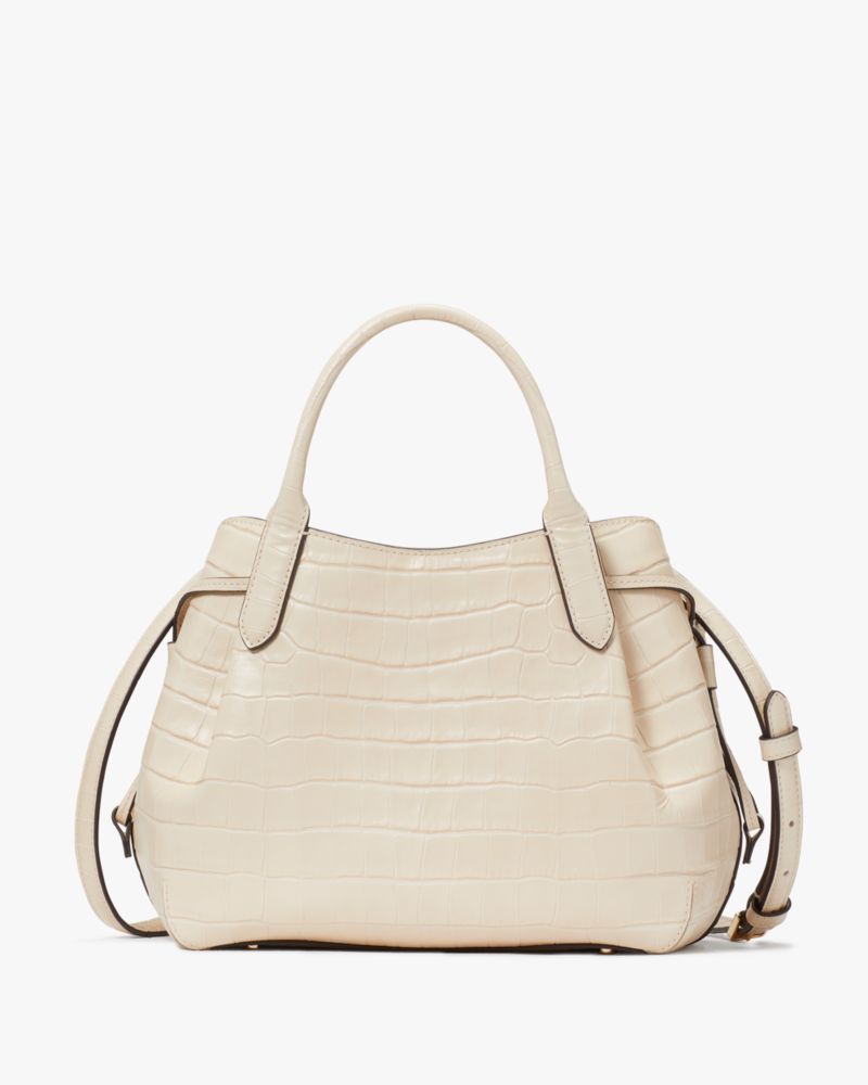 Croc embossed satchel hot sale