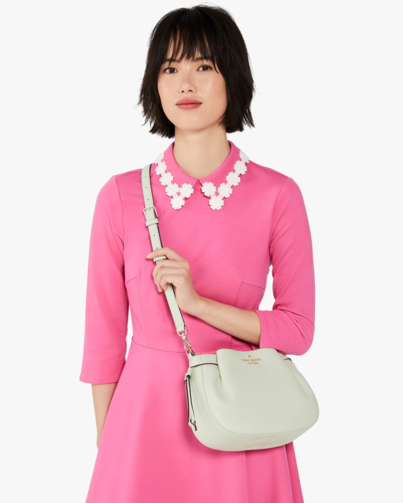 Kate Spade,ダンプリング クロスボディ,バッグ,ライトオリーブ