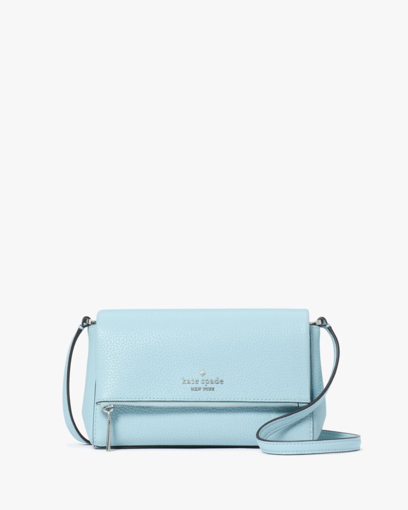 Kate Spade,Leila Mini Crossbody,Lining Leather,Crossbody,Logo,Metal,Lined,Casual,