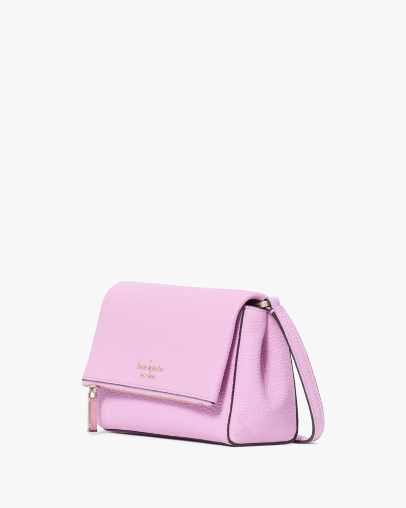 Kate Spade,Leila Mini Crossbody,Lining Leather,Crossbody,Logo,Metal,Lined,Casual,