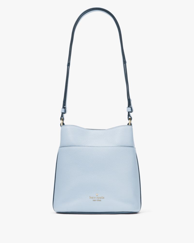 Sky blue crossbody discount bag