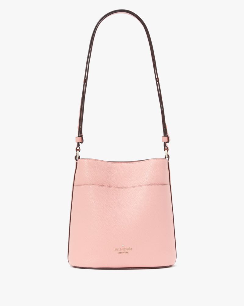 Kate Spade,Leila Small Bucket Bag,Peachy Rose