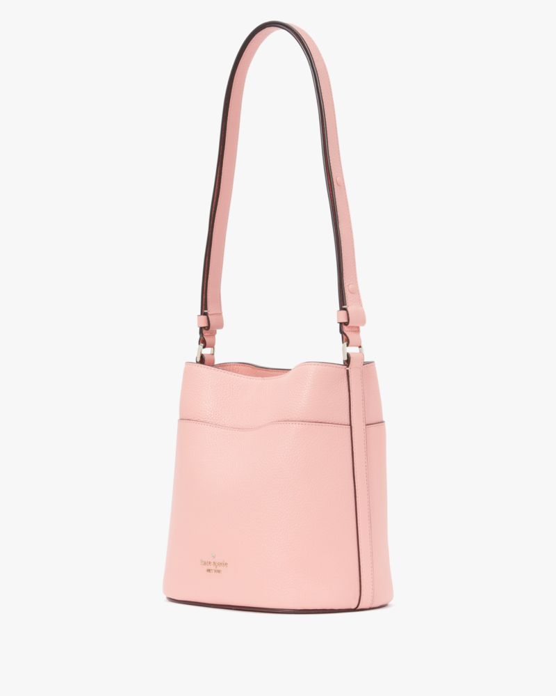 Kate Spade,Leila Small Bucket Bag,Peachy Rose