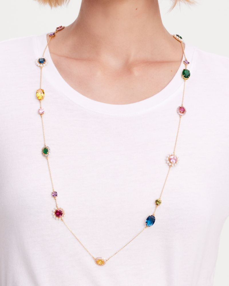 Kate Spade,Victoria Scatter Necklace,Multi