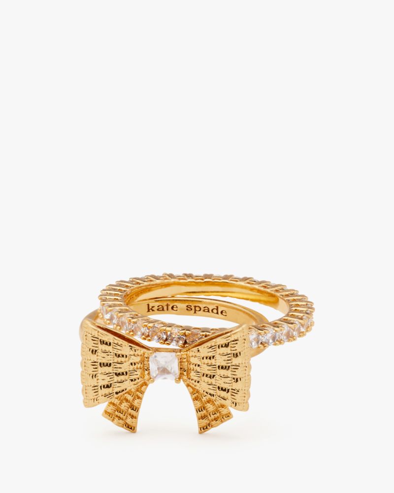 Kate spade store bow ring