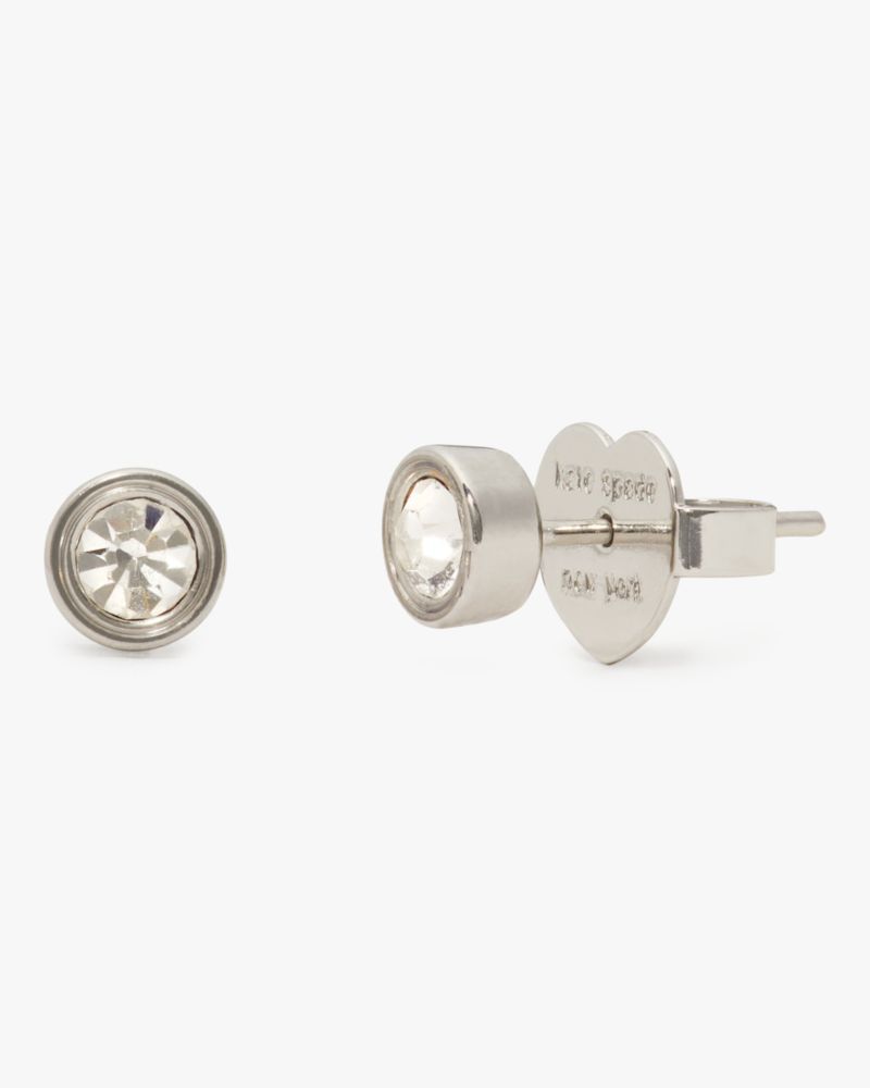 Kate spade silver hot sale stud earrings