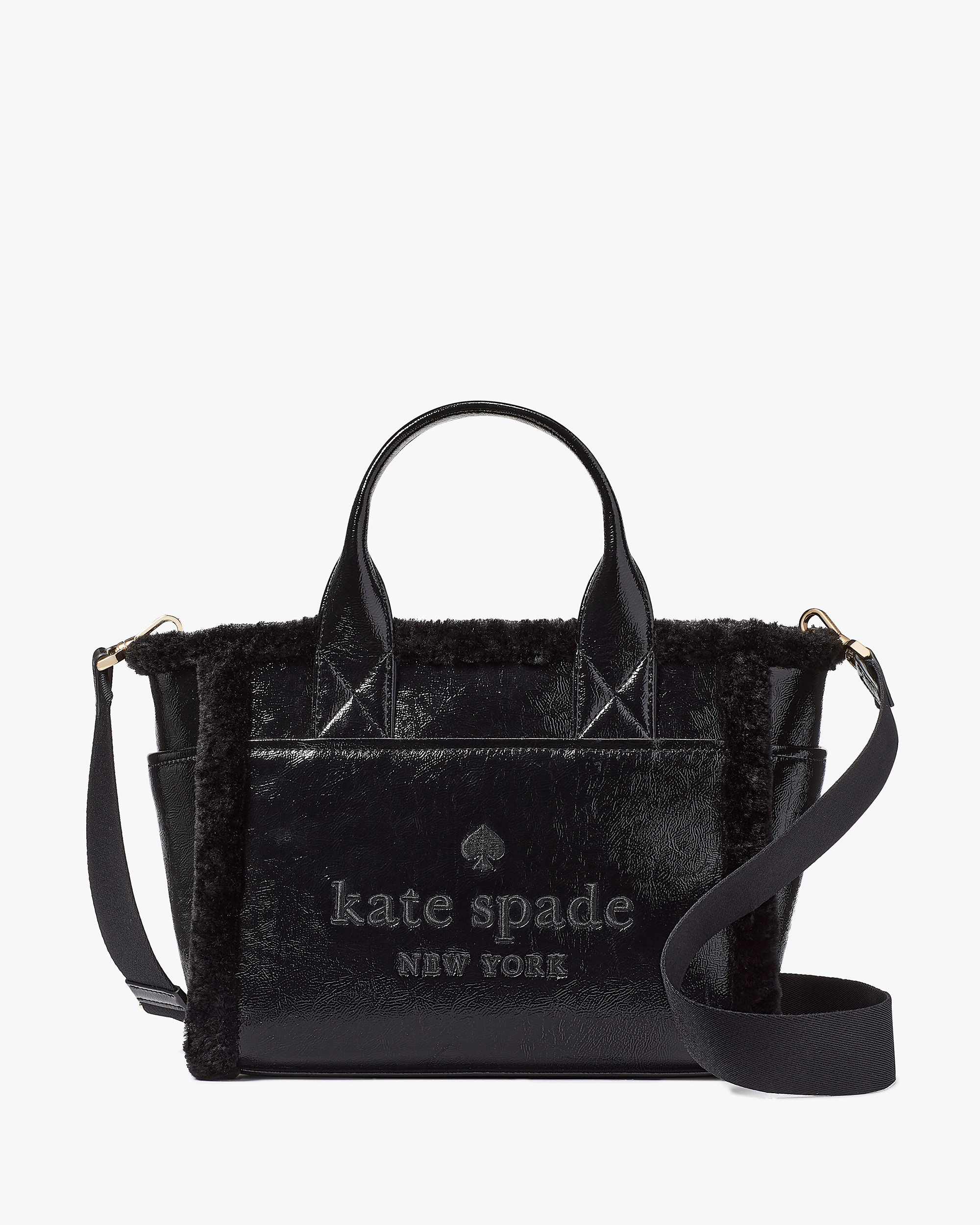 Kate Spade Jett Tote Bag aus Webpelz, klein