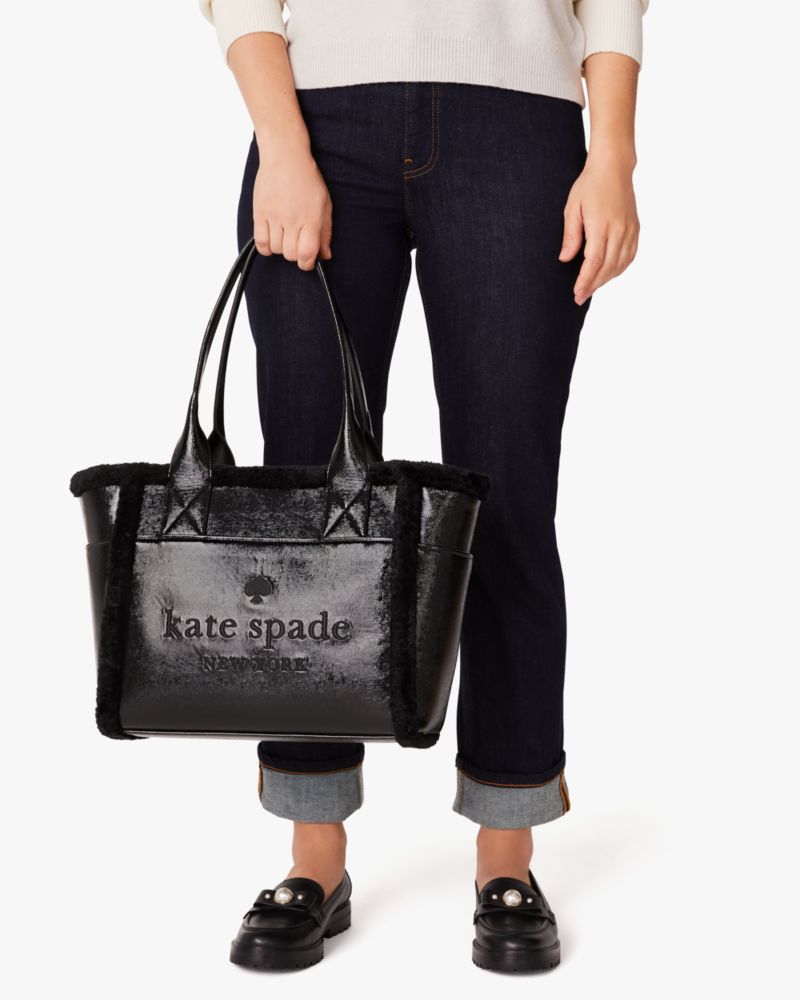 Kate spade deals shearling bag