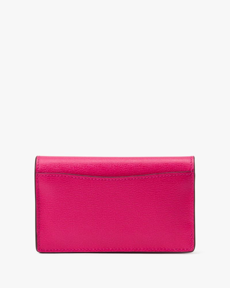 Kate Spade,Katy Small Bifold Snap Wallet,Wild Raspberry