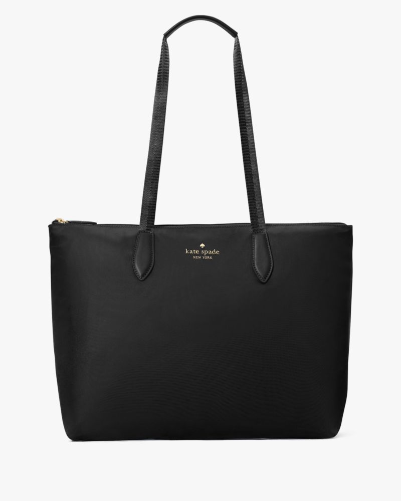 Kate spade clearance black leather bag