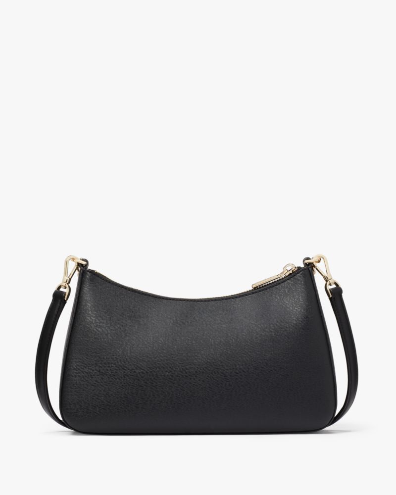 Kate Spade New York Glitter On Mini Camera Bag (Black): Handbags