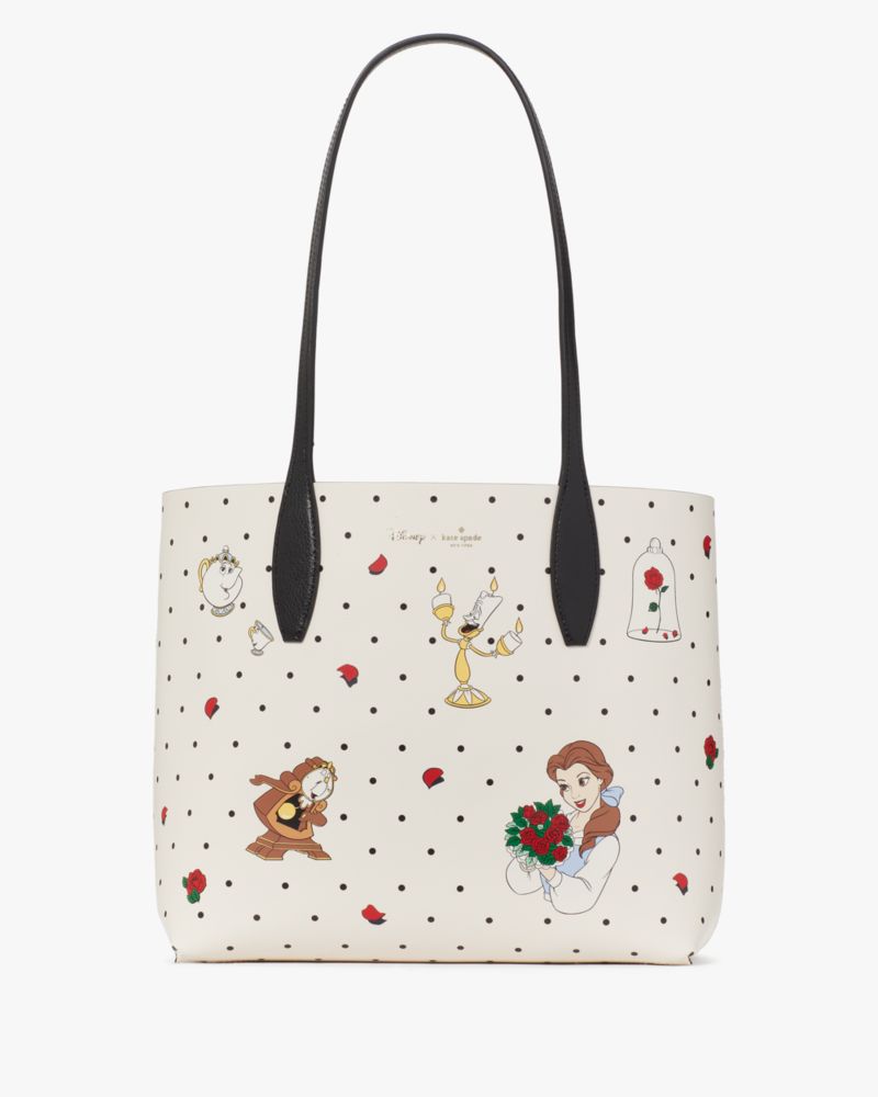 Disney X Kate Spade New York Beauty And The Beast Flap Backpack