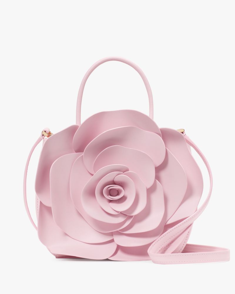 Kate Spade,Flora Rose Crossbody Bag,Blush