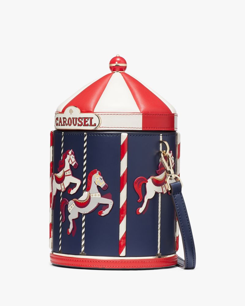 Kate Spade,Winter Wonders 3D Carousel Crossbody,