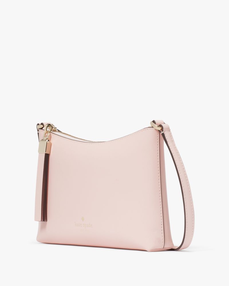 Kate Spade,Sadie Small Crossbody,Lining Leather,Crossbody,Word Embellishment,Metal,Logo,Lined,Casual,