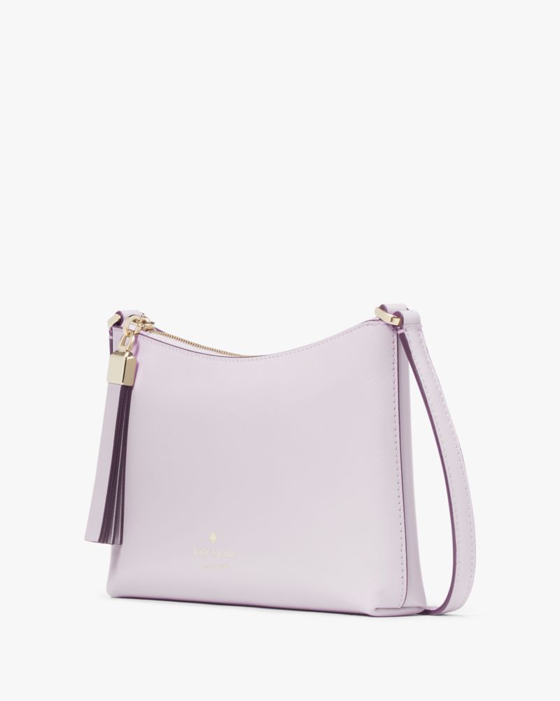 Kate Spade,Sadie Small Crossbody,Lining Leather,Crossbody,Word Embellishment,Metal,Logo,Lined,Casual,