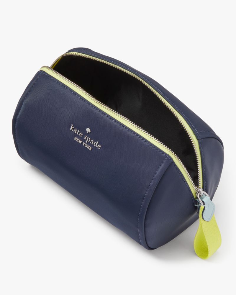 Kate Spade Pencil Pouch Bird Party Parrot Cosmetic Case Travel New