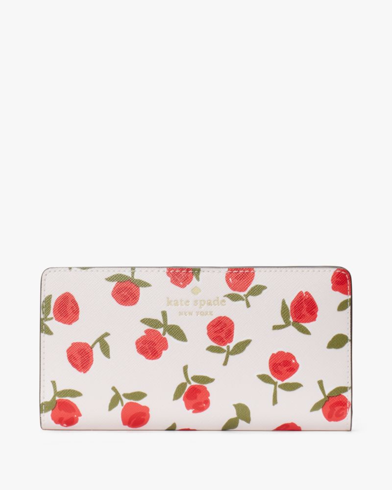 Kate Spade,Dana Large Slim Bifold Wallet,