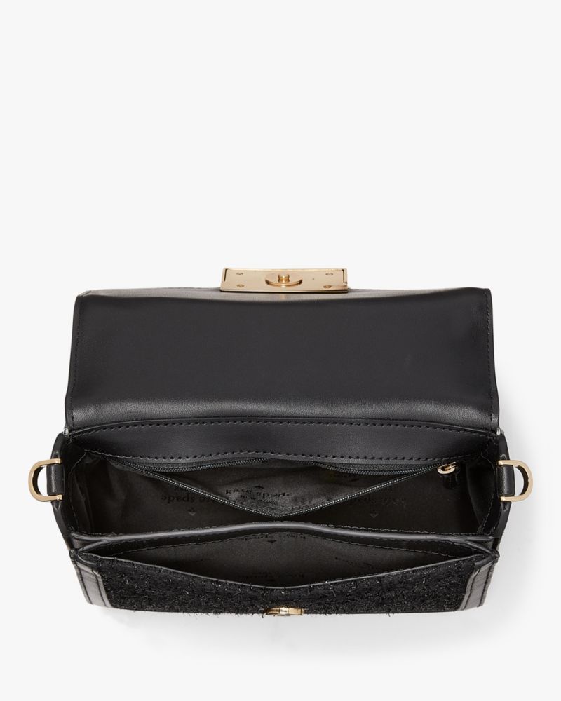 Kate Spade,Reegan Tinsel Tweed Top Handle Crossbody,